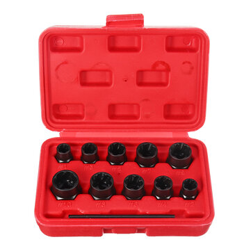 [610206] (11 Pcs) Juego de Socket Impacto para Tuerca 3/8"