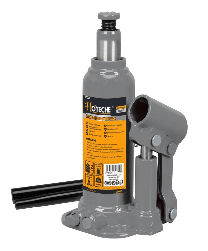 [650102] (2 Ton) Gato Hidraulico Tipo Botella