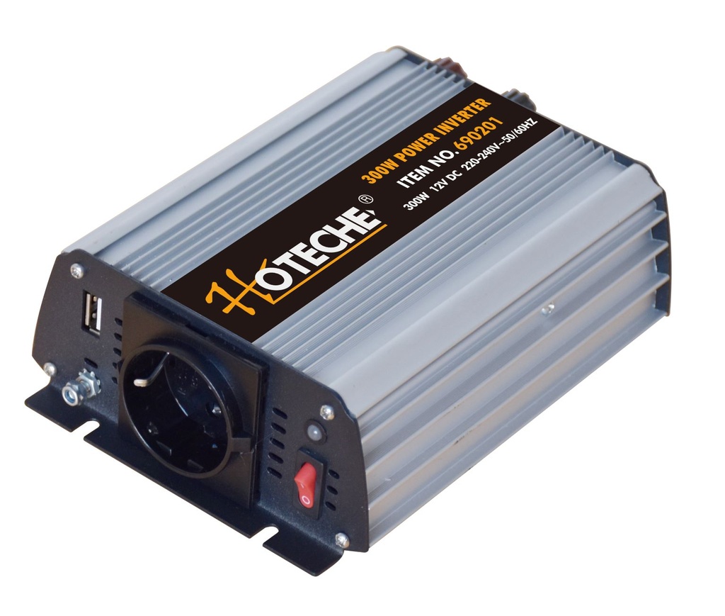 [690202A] Inversor de corriente de 500 W 12V a 110V
