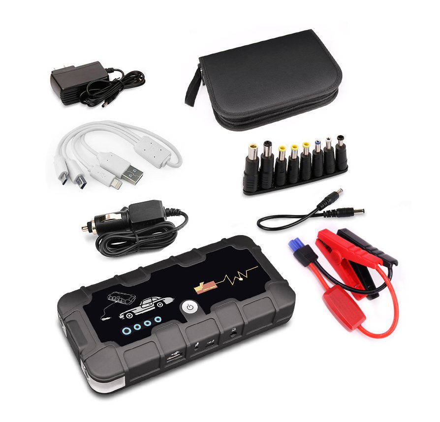 [690213] Arrancador auxiliar multifunción 10000mAH-12V