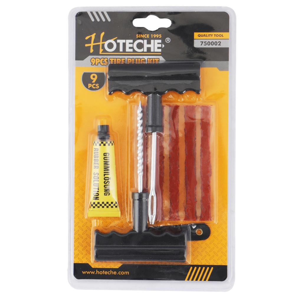 [750002] Kit de Reparacion de Neumaticos 9pcs
