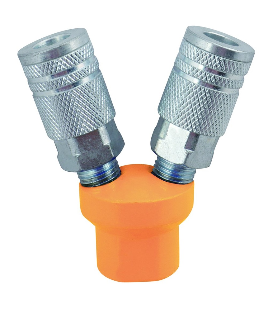 [A832013A] 2vias acoplador rapido para macho 1/4"