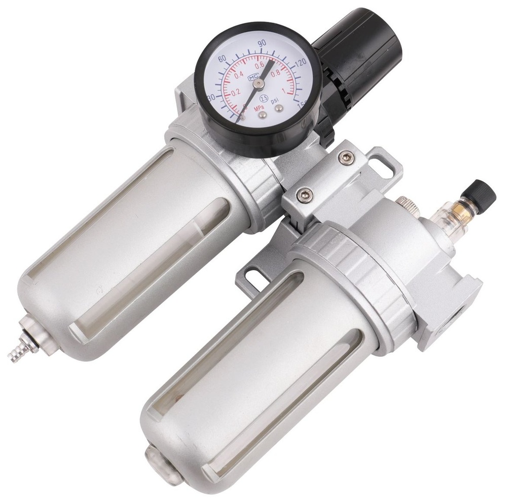 [A832302] Filtro Regulador Y Lubricador 1/4"