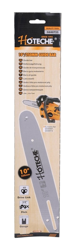 [G840725] 10" Espada Para Motosierra