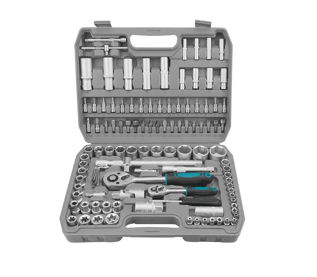 [HSK112] 112 PCS 1/4" & 1/2" DR. Set de Socket
