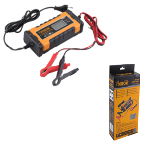 [P817204A] 6V/12V Cargador de batería inteligente Lcd