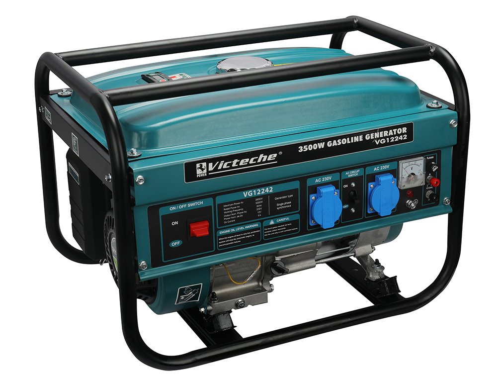 [VG12242A] 3500W Generador a Gasolina (110V-220V)