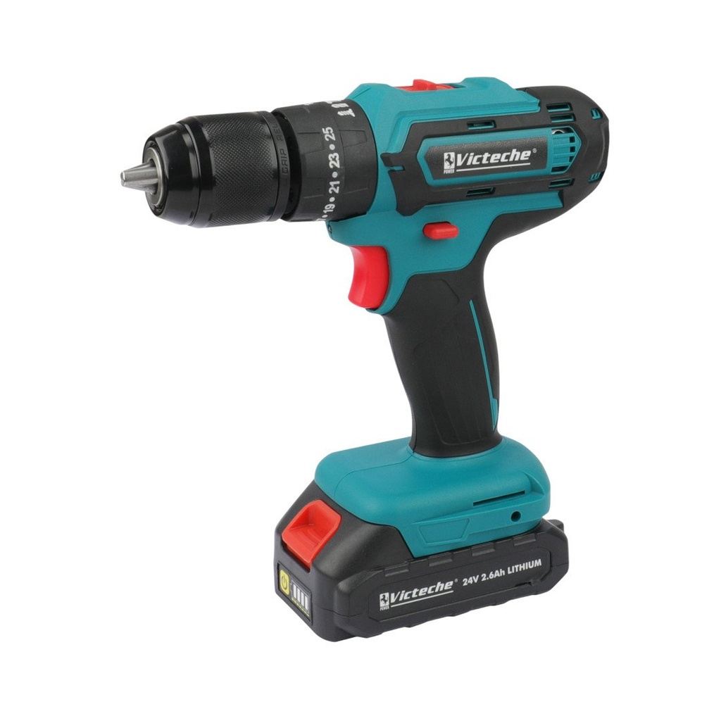 [VP10102A] (24V) Taladro inalámbrico con Percutor 1/2"
