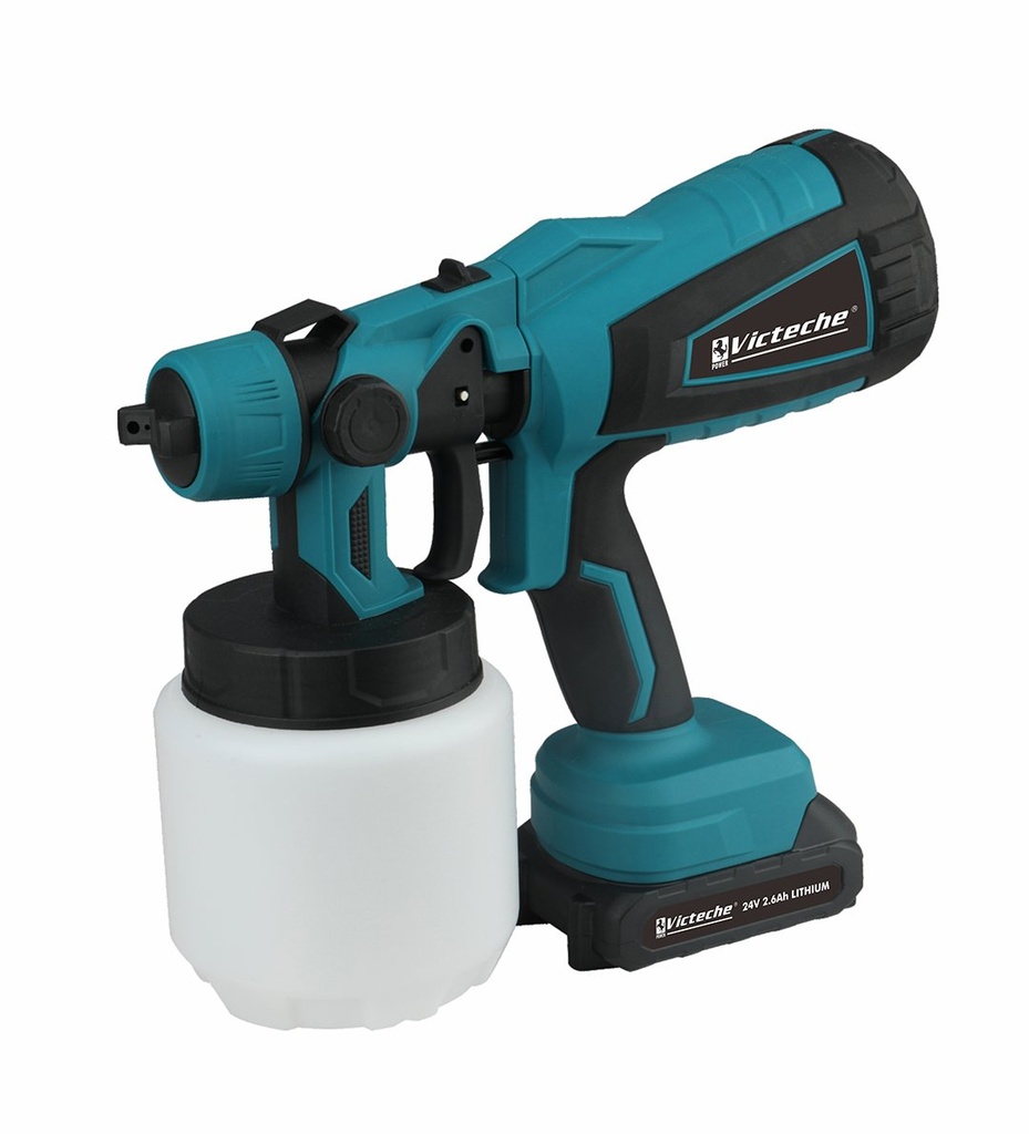 [VP10153A] (24V) Pistola De Pintar Inalambrica 400ml