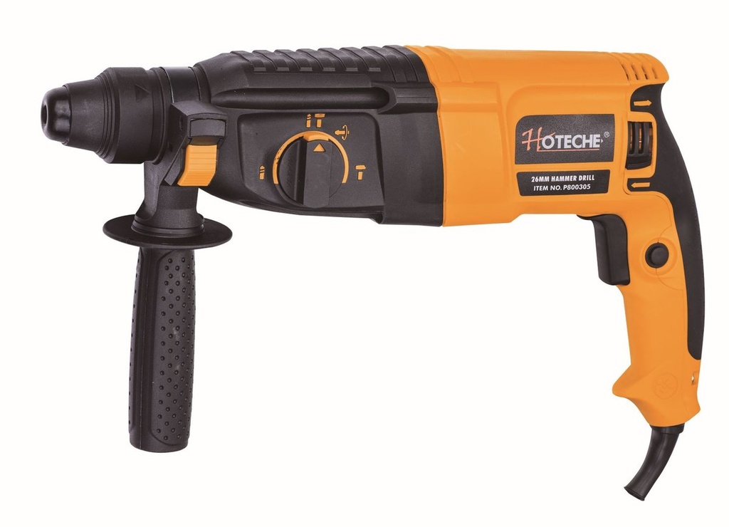 [P800305A] 800W Taladro Rotomartillo Sds-Plus (2.7Jules) 26mm Max. 110V