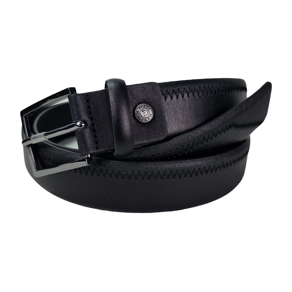 Roncato Prestige 4.0 Cinturon Cuero 3.5cm Negro