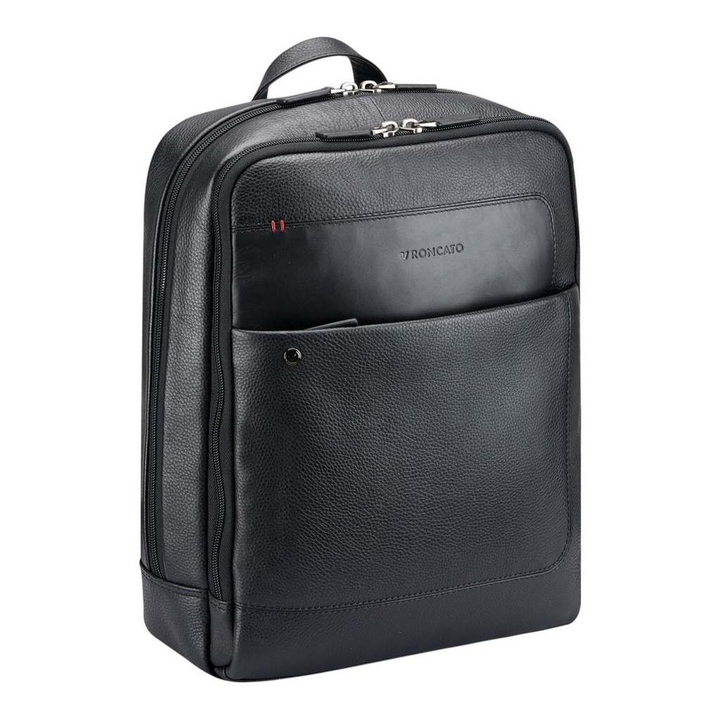 Roncato Alaska Business Backpack 2 Comp. (Laptop 15.6 / tablet 11) Negro